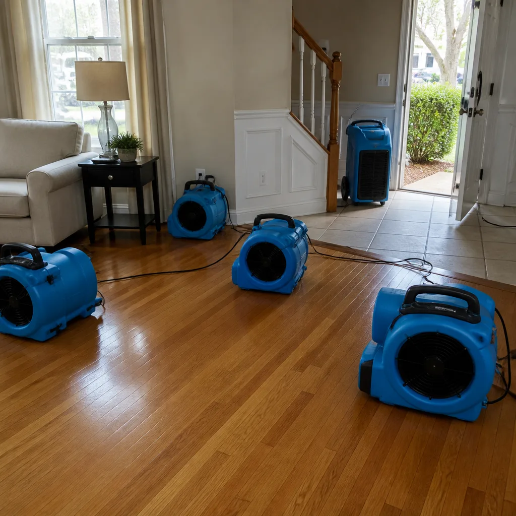 Water damage drying