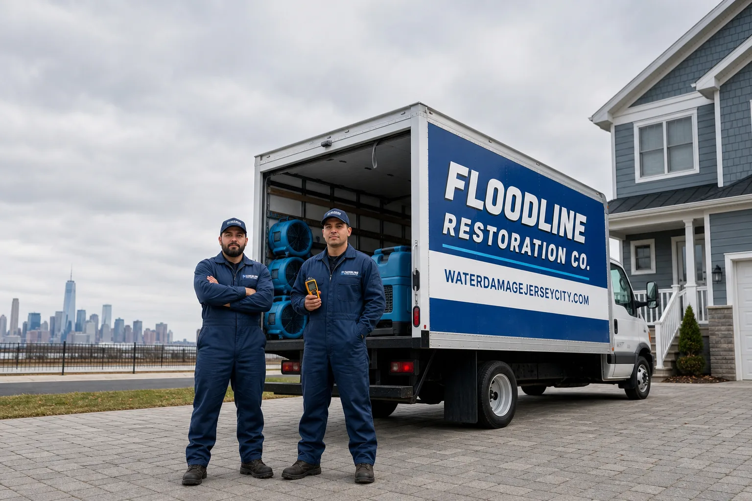 Sewage Cleanup in Jersey City, NJ | Floodline Restoration Co.